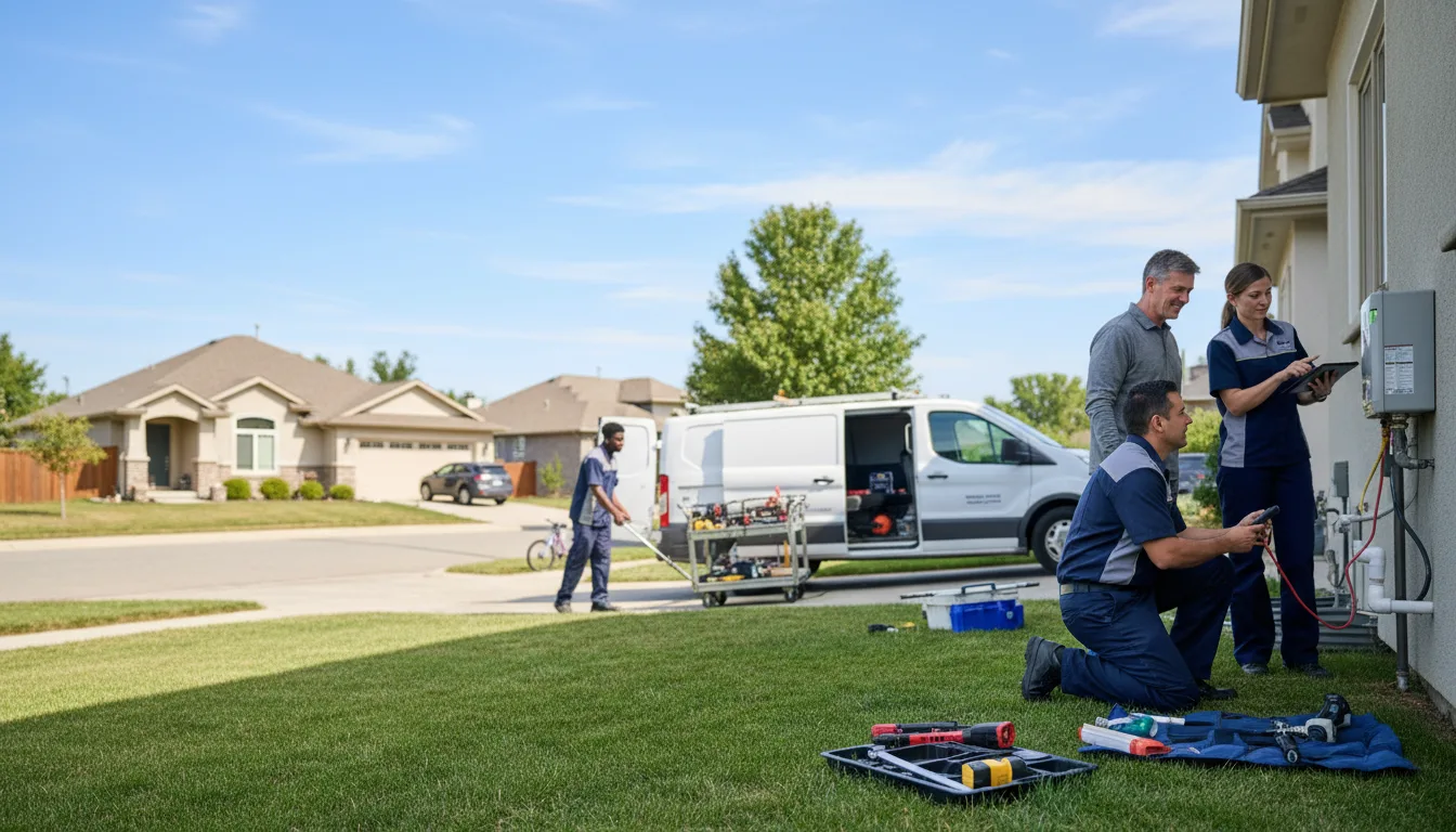 Tankless water heater service in Mazon, IL